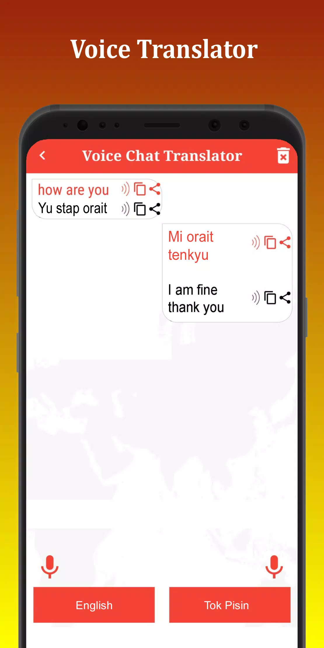 Tok Pisin Translator Screenshots