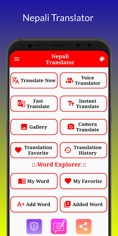 Nepali Translator Screenshots