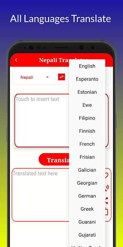 Nepali Translator Screenshots