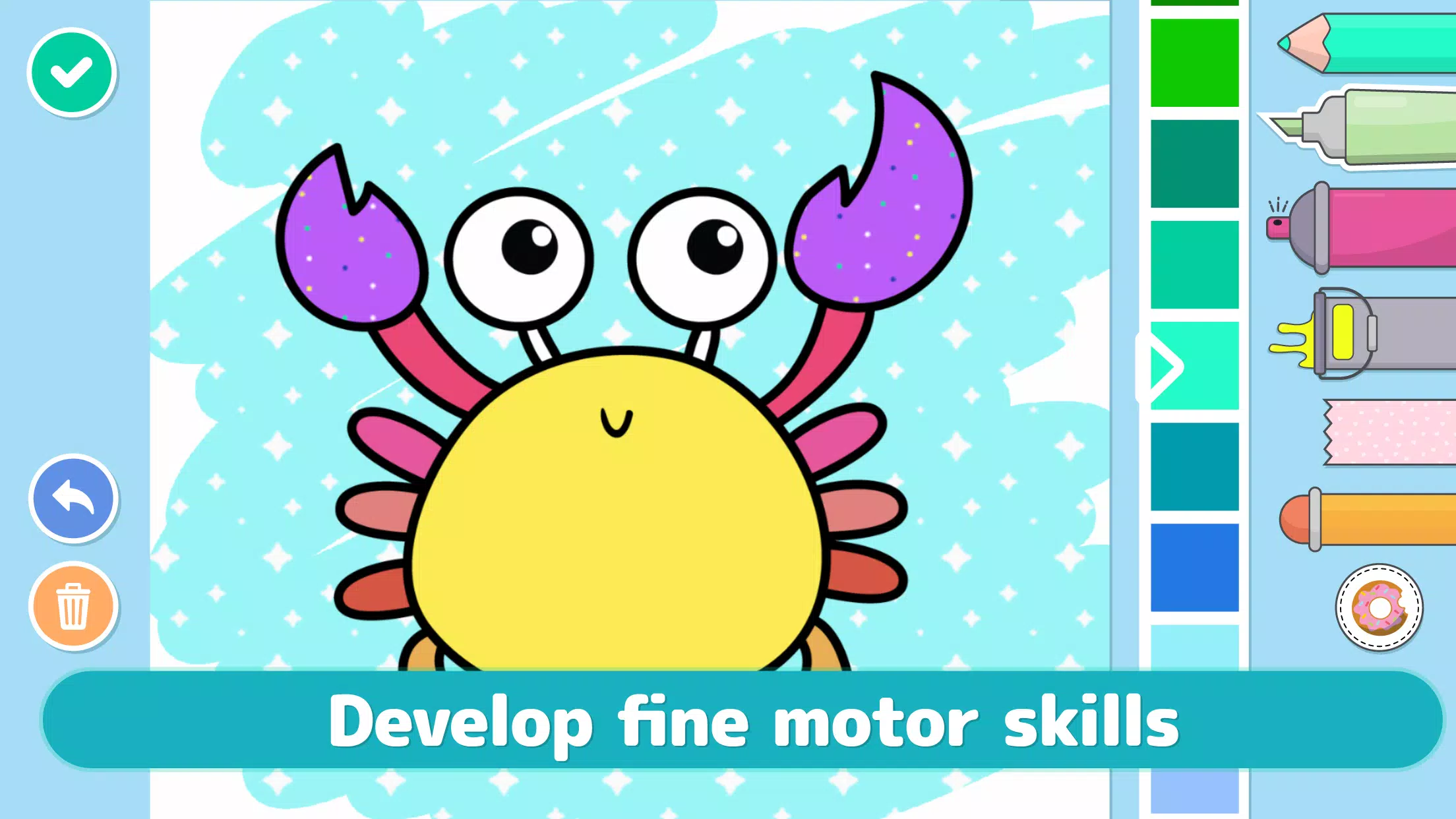 Coloring games for kids Learn Screenshots
