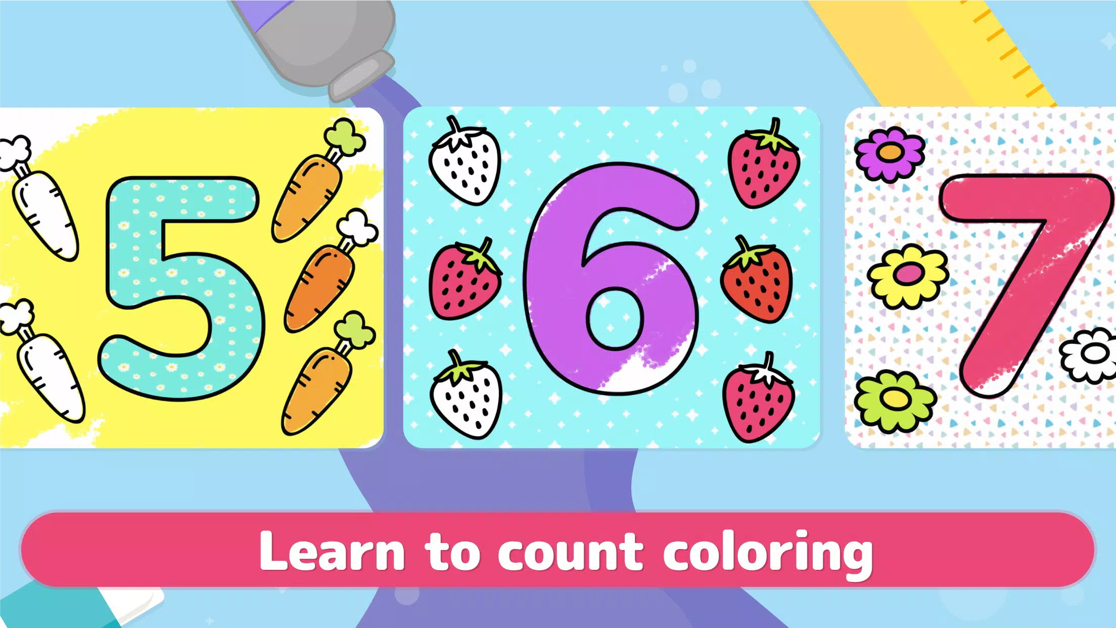 Coloring games for kids Learn Screenshots