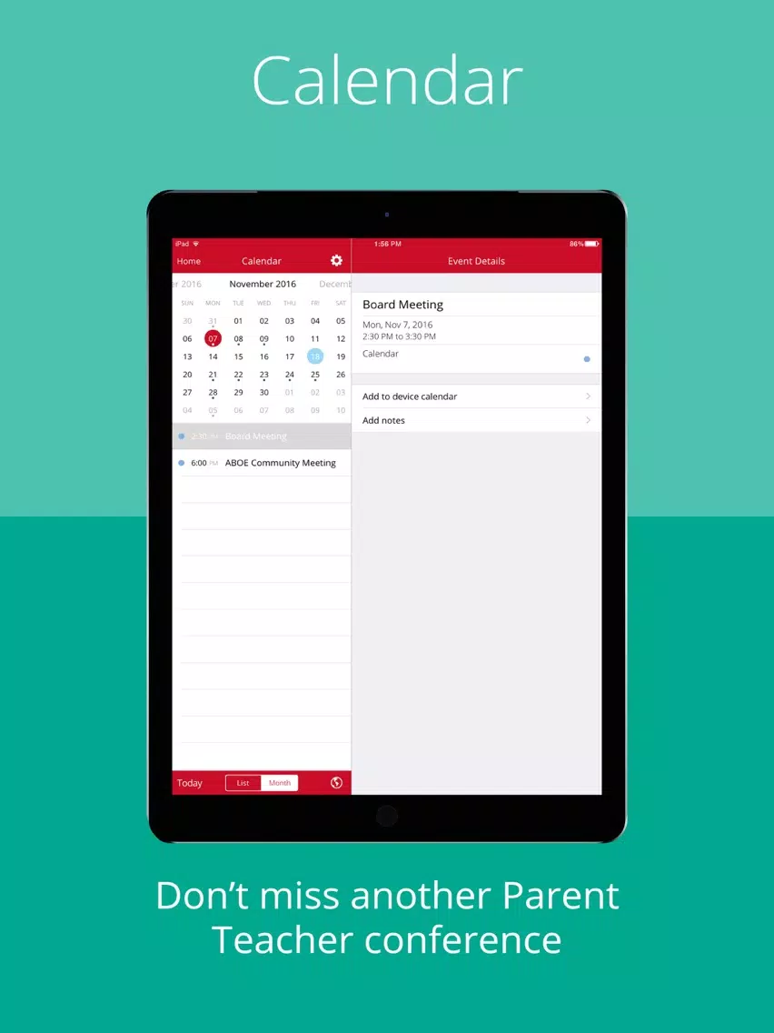 Biloxi Public Schools iPad Screenshots