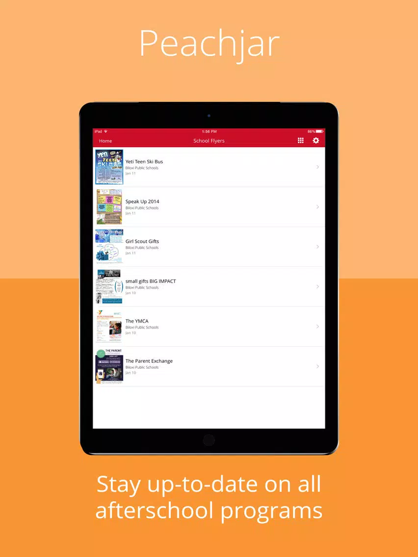 Biloxi Public Schools iPad Screenshots