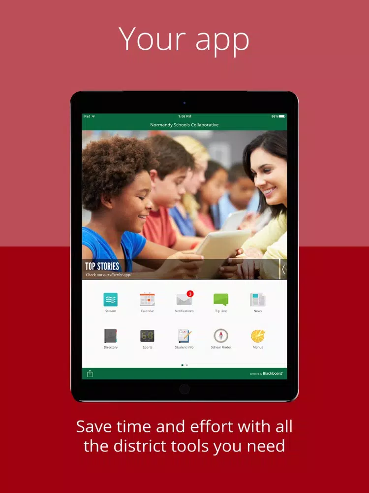 Normandy Schools Collaborative iPad Screenshots