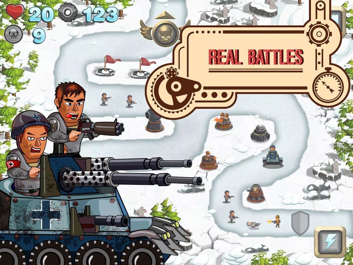 Capturas de tela do Last Stand 1944 - Battle of the Bulge iPad 