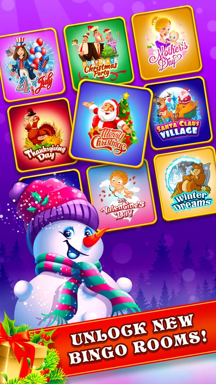 Christmas Bingo Santa's Gifts Screenshots