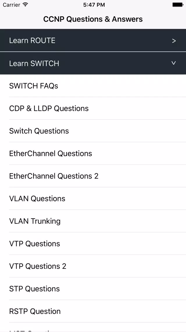 CCNP Question, Answer and Explanation Screenshots