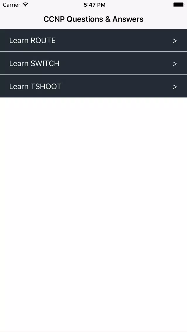 CCNP Question, Answer and Explanation Screenshots