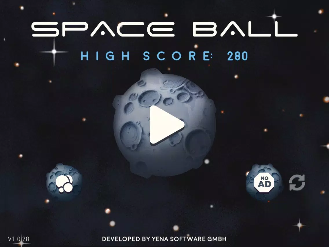 Space Ball: Bounce it up! iPad 应用截图