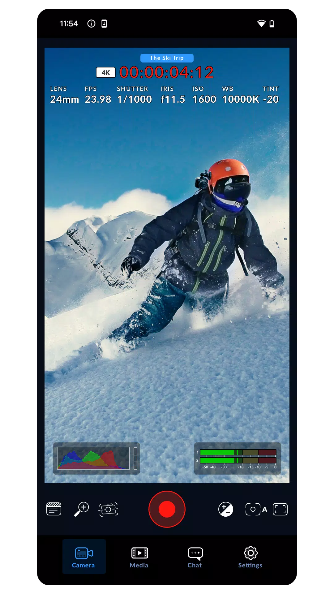 Blackmagic Camera Screenshots