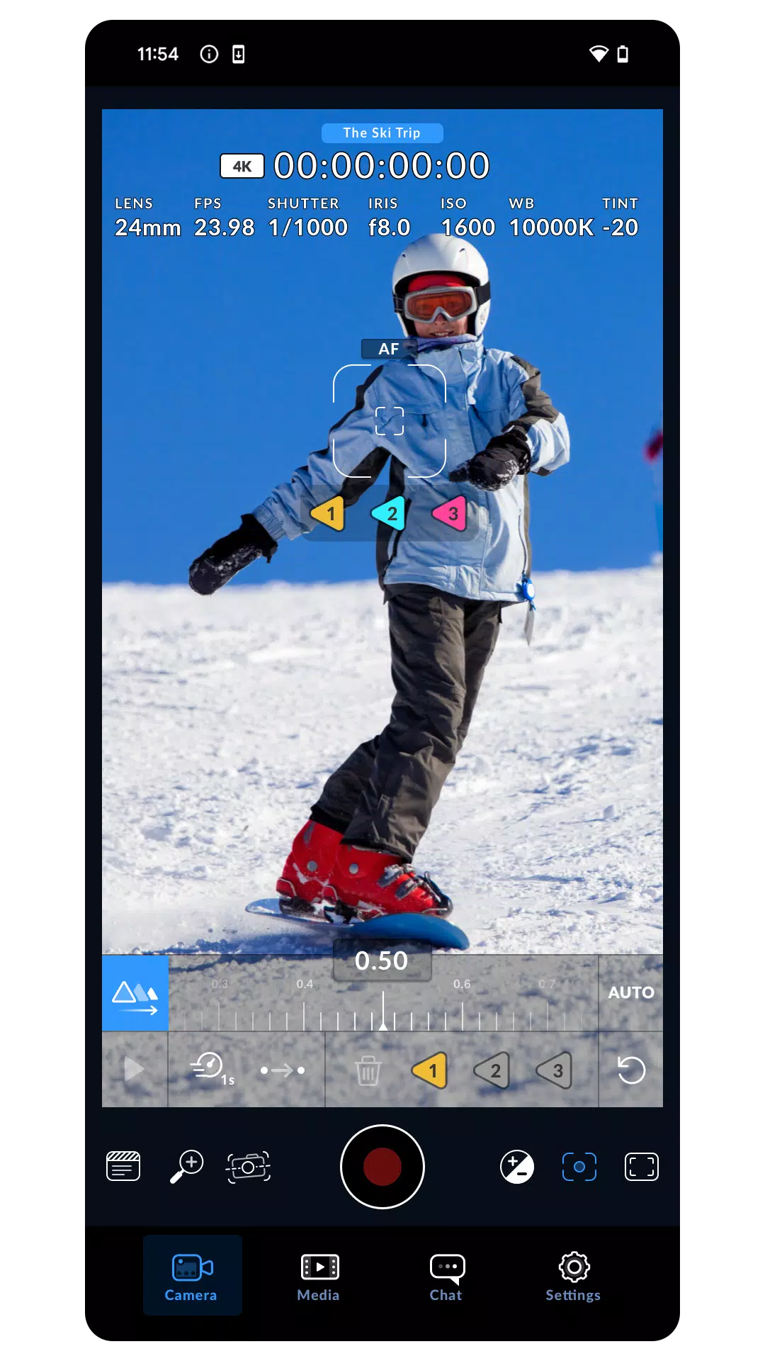 Blackmagic Camera Screenshots