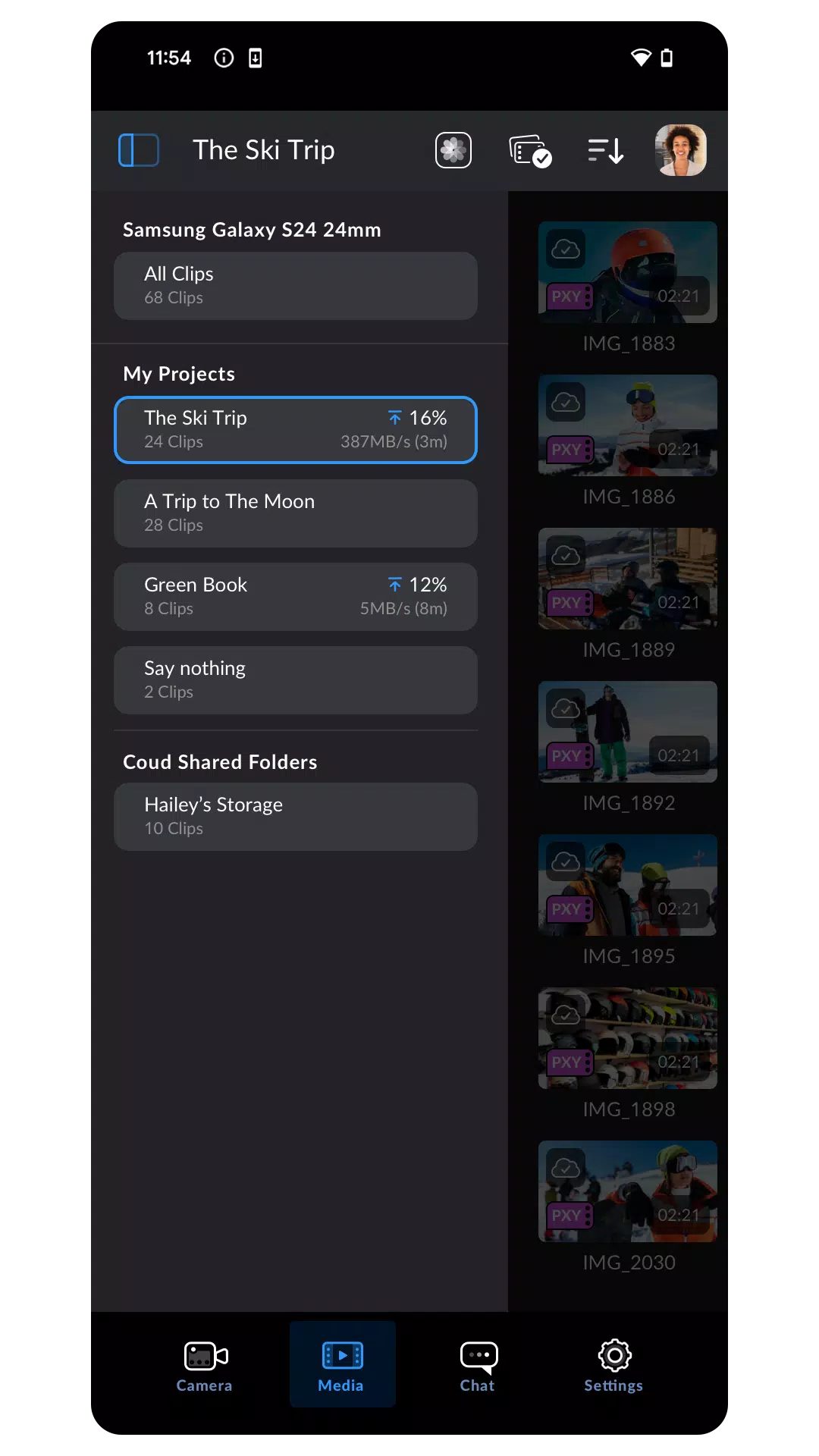 Blackmagic Camera Screenshots