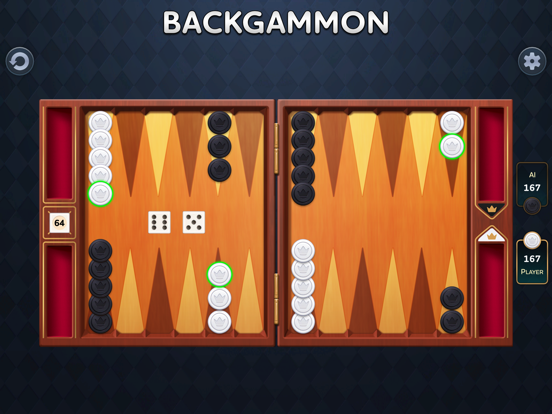 Backgammon - Classic iPad Screenshots