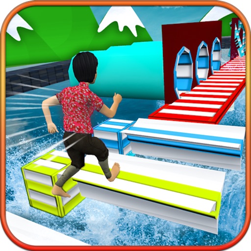 Water Obstacle Course Runner Water Obstacle Course Runner