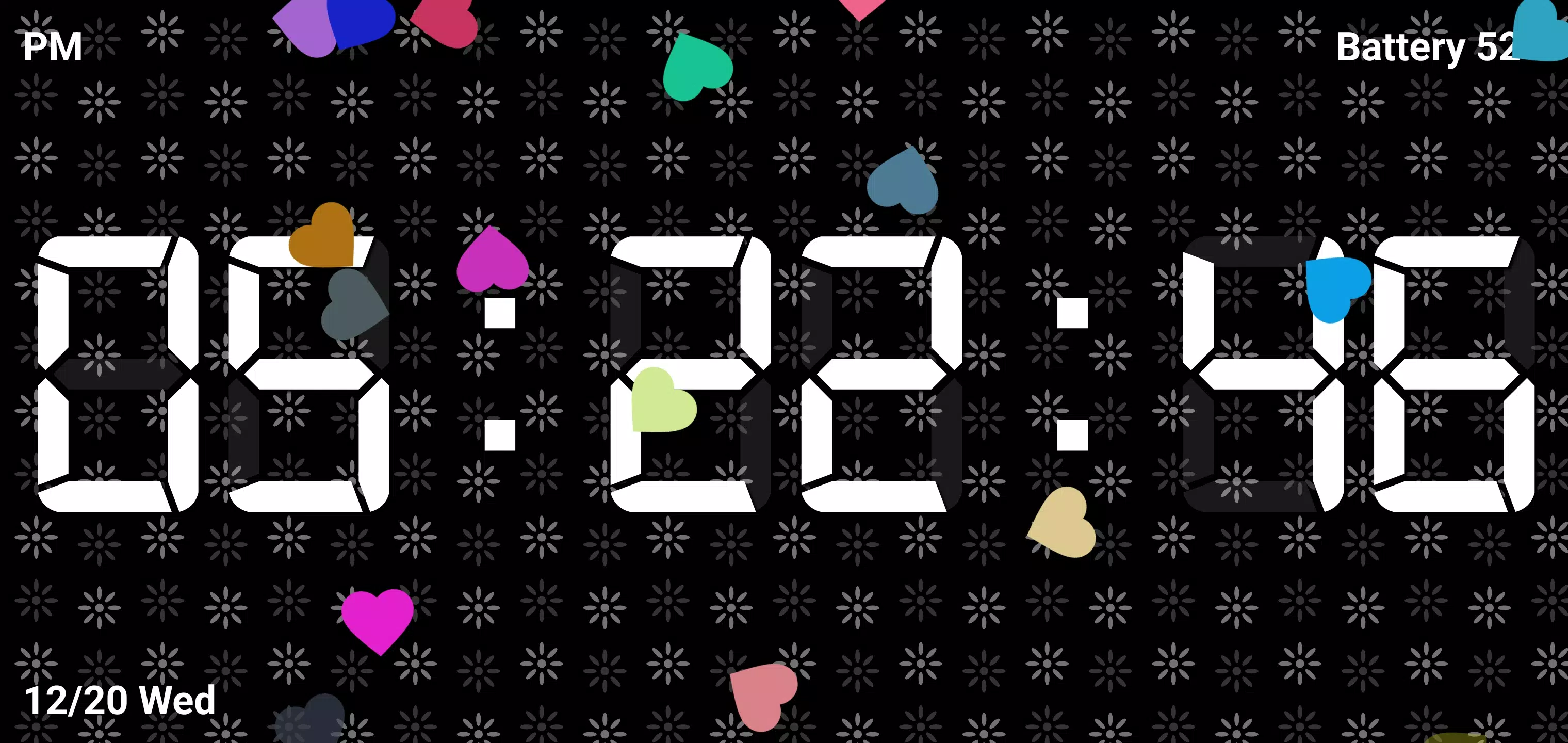 TableClock - LED Theme Clock Screenshots