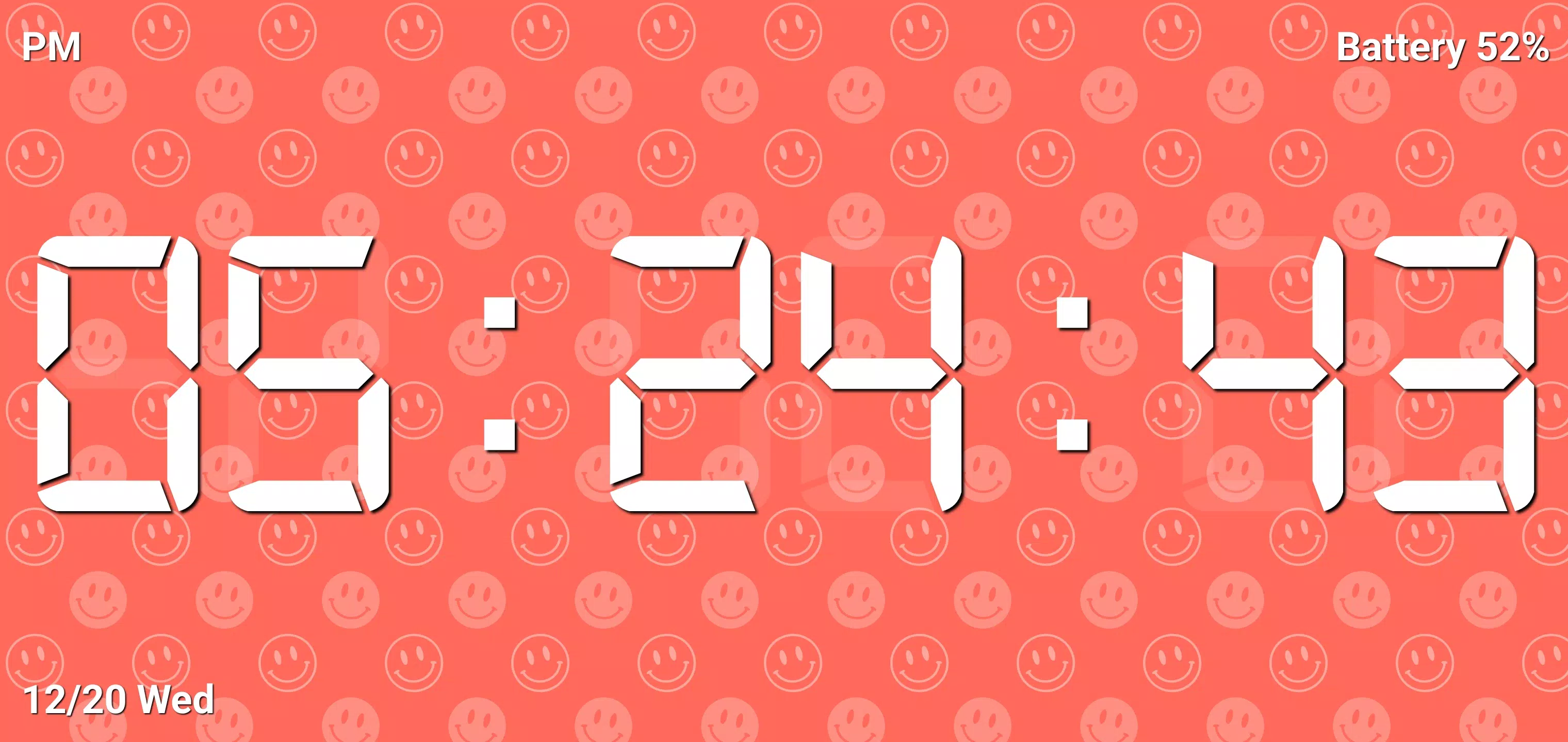 TableClock - LED Theme Clock Screenshots
