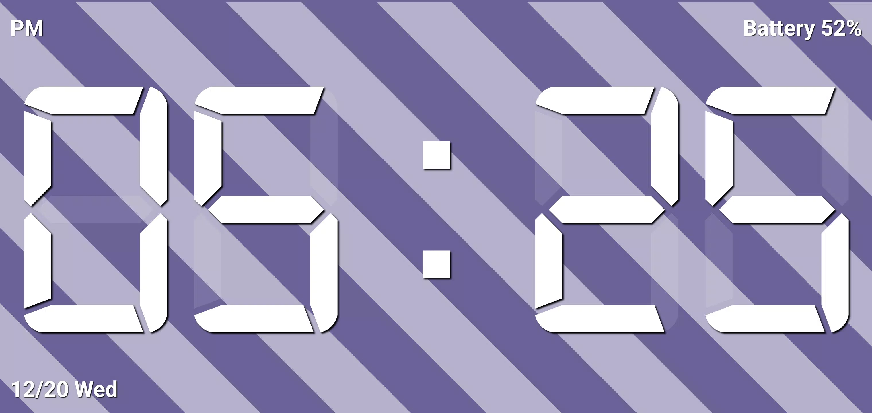 TableClock - LED Theme Clock Screenshots