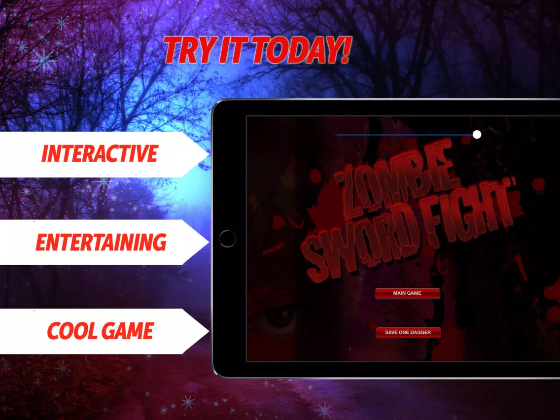 Zombie Sword Fight - Live Action Game! iPad  स्क्रीनशॉट
