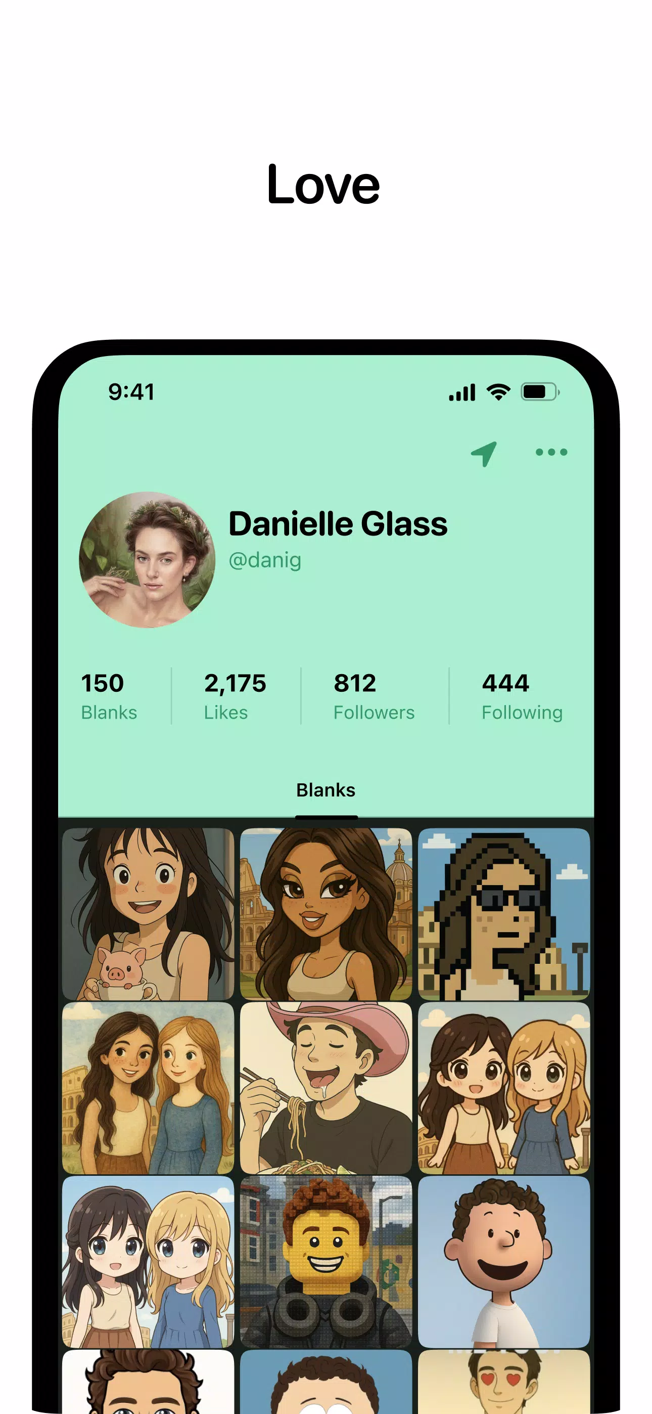 Blank - Free, Fast, Social AI Screenshots