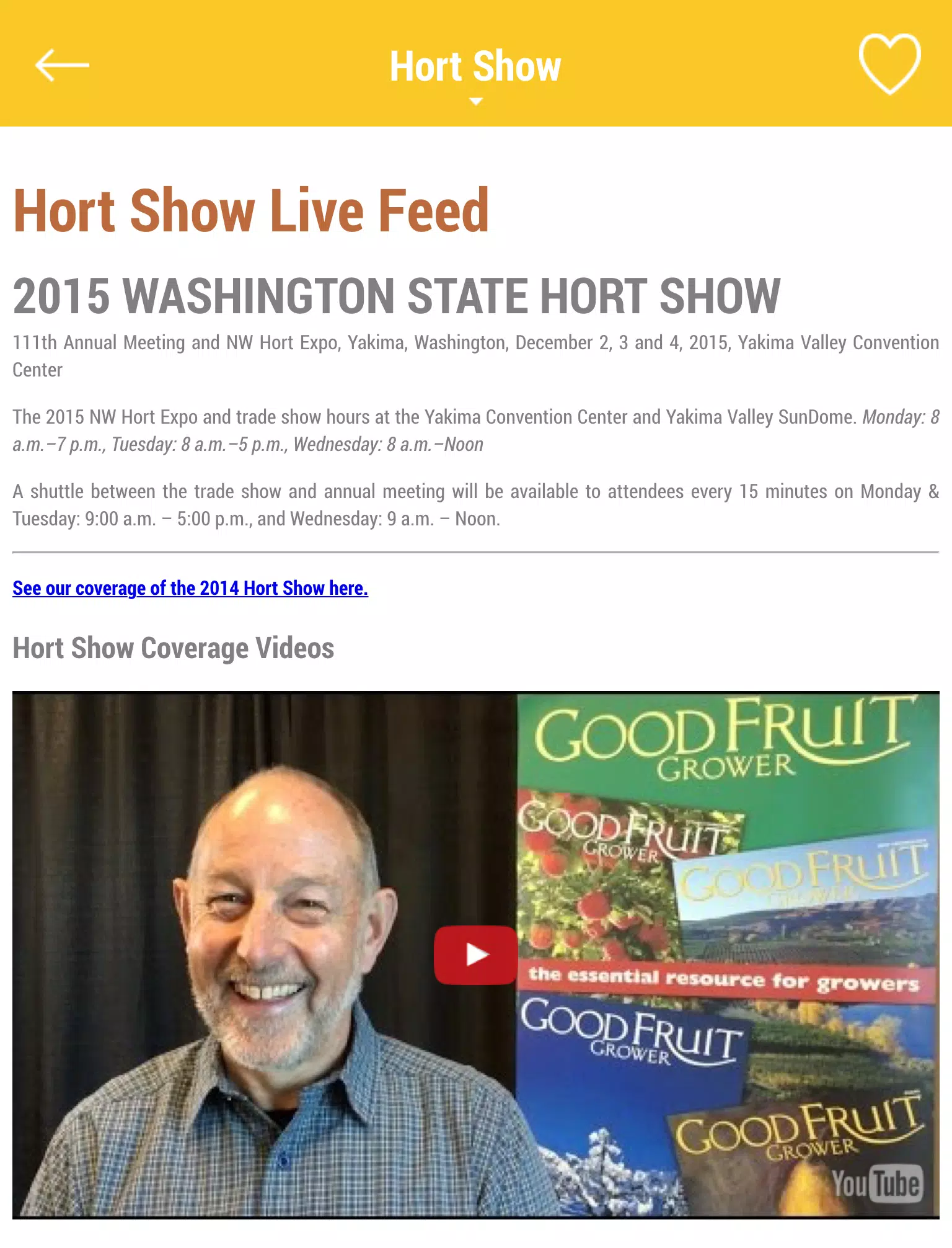 Good Fruit Grower Magazine Screenshots