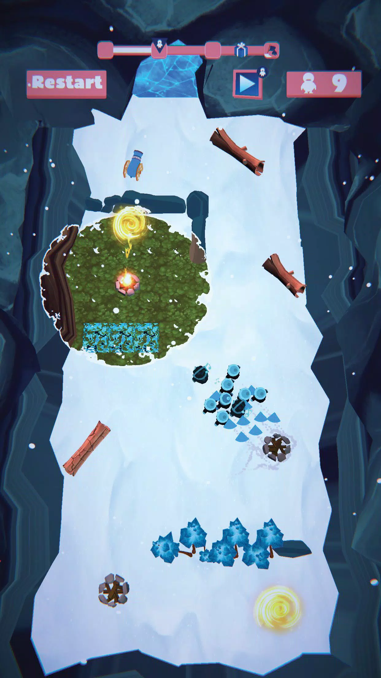 Penguin Cold Feets Journey Screenshots