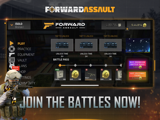 Forward Assault iPad  স্ক্রিনশট
