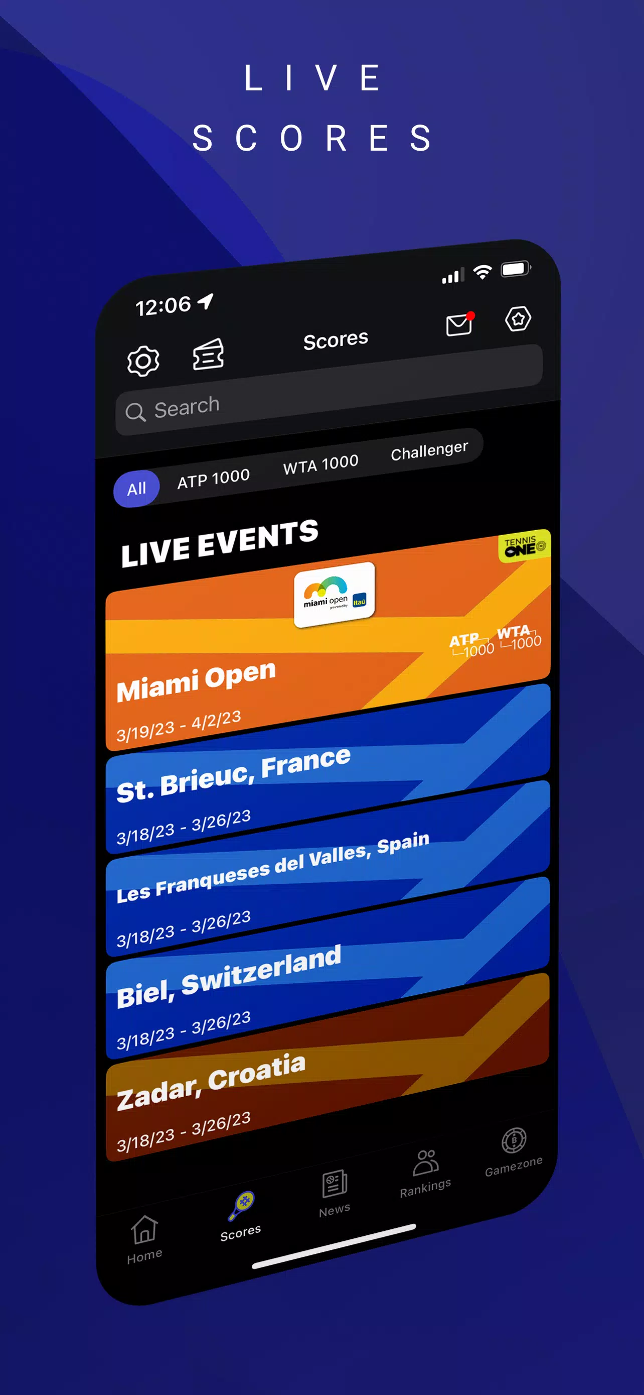 TennisONE Screenshots