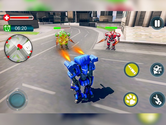 تصاویر CyberTruck Robot War Games 3D iPad 
