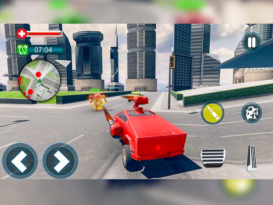 تصاویر CyberTruck Robot War Games 3D iPad 