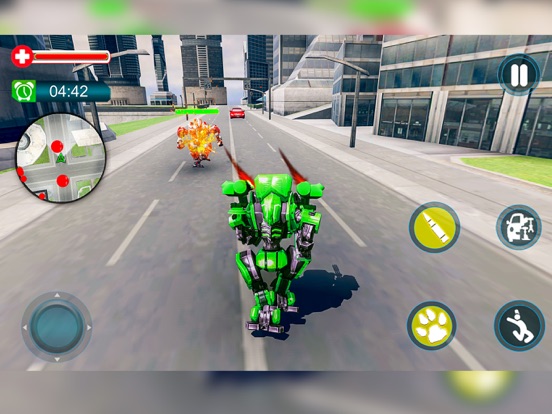 تصاویر CyberTruck Robot War Games 3D iPad 