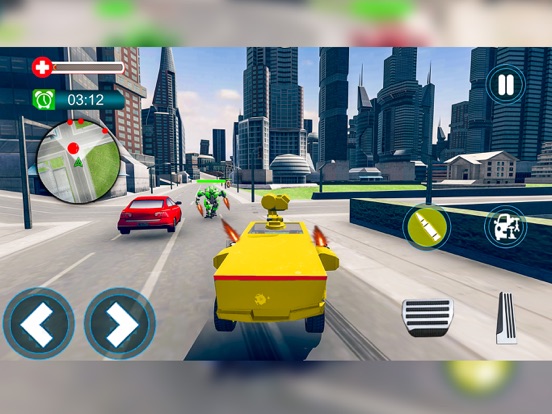 تصاویر CyberTruck Robot War Games 3D iPad 