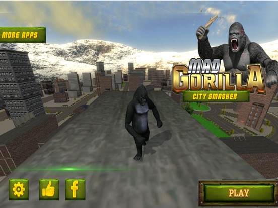 Ultimate Rampage Mad Gorilla iPad  スクリーンショット