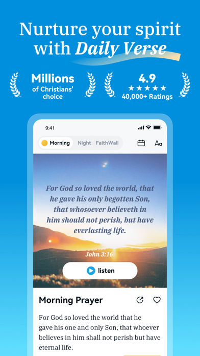 Blessed - Daily Verse & Prayer Screenshots