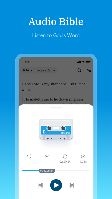Blessed - Daily Verse & Prayer Screenshots