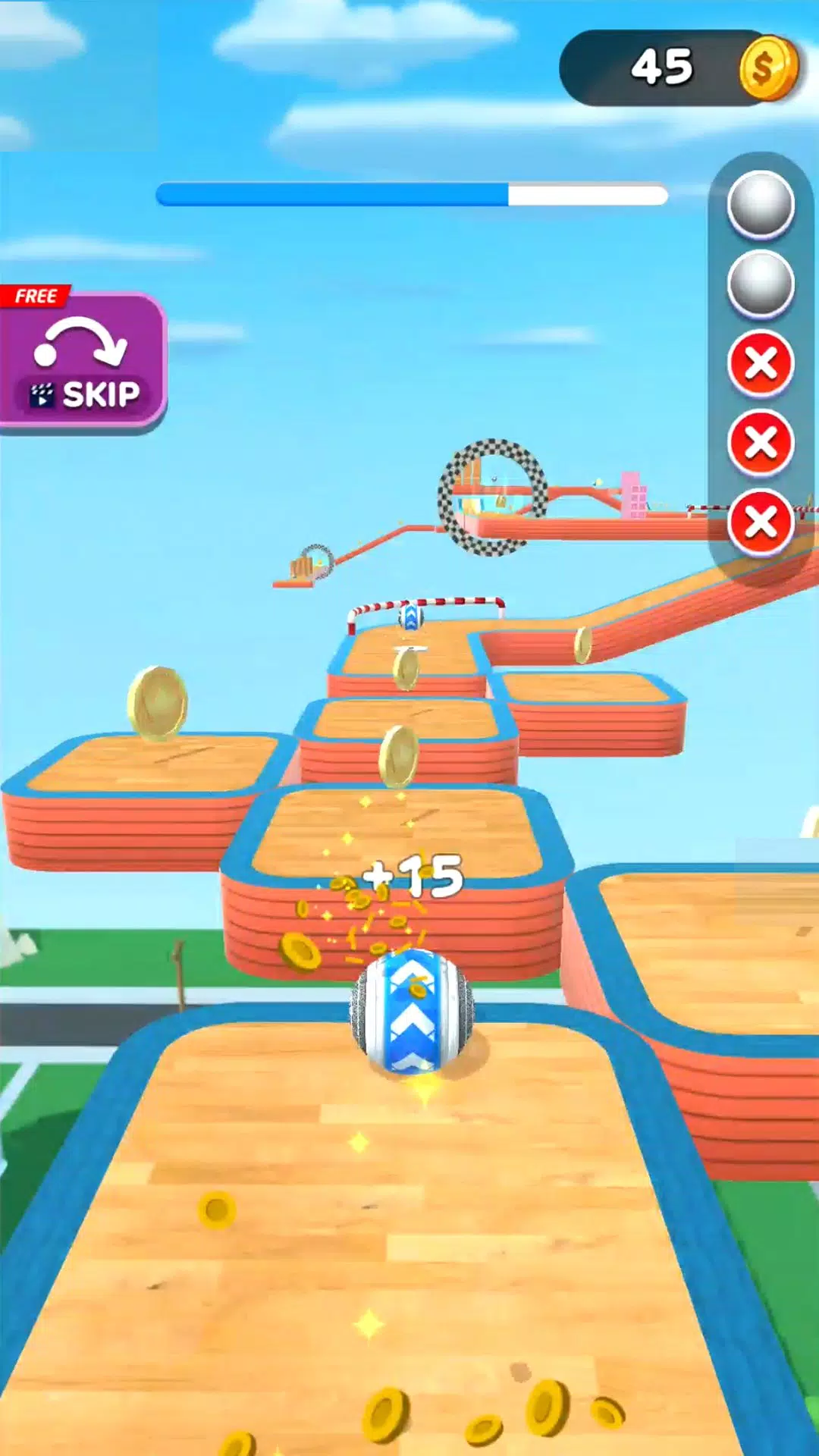City Rolling Ball: Ball Games Screenshots
