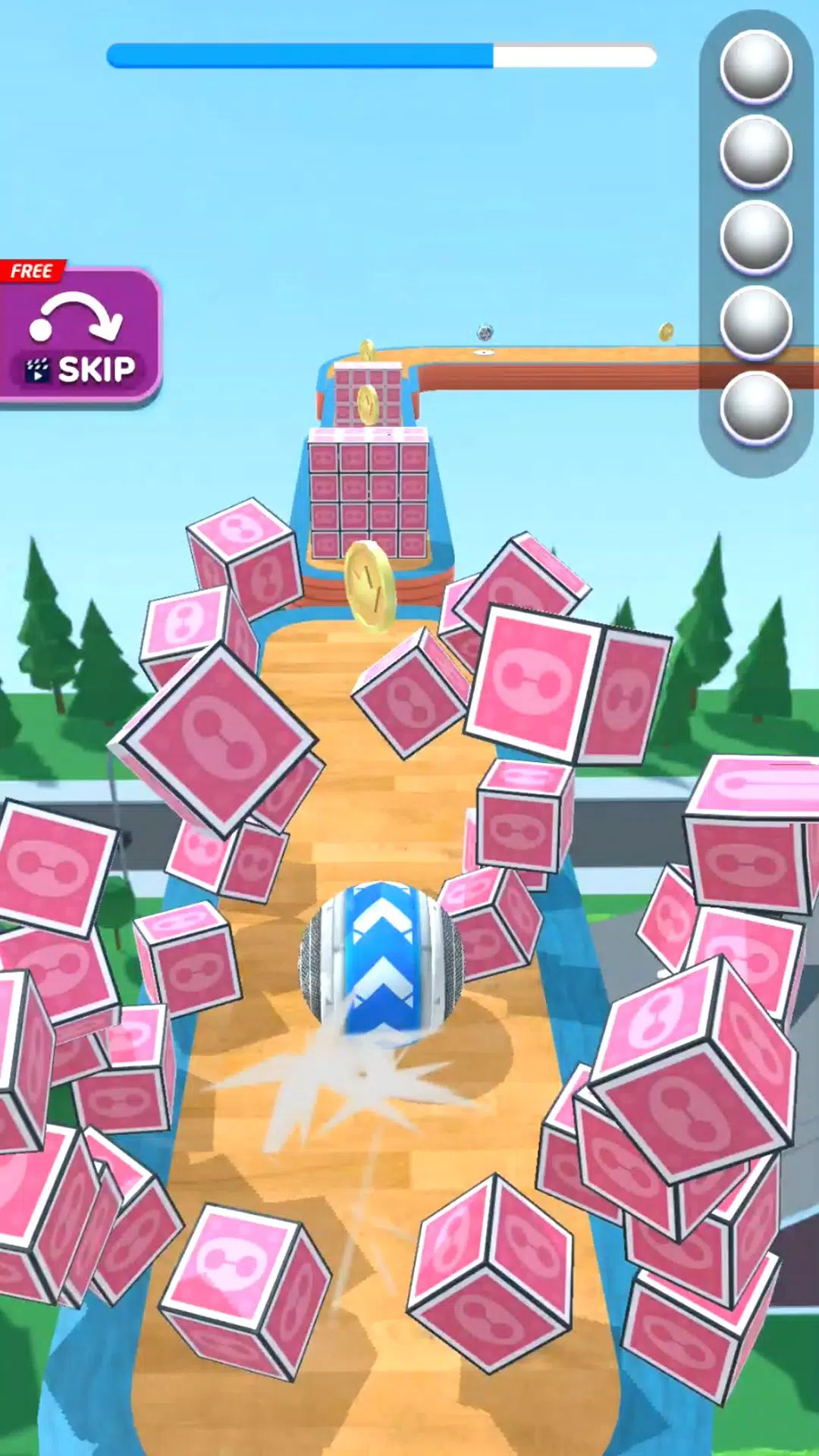 City Rolling Ball: Ball Games Screenshots