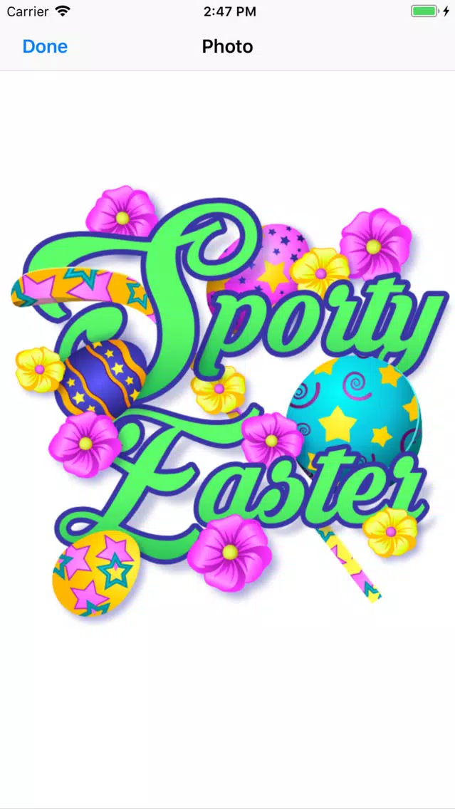 Easter Hockey Stickers Screenshots