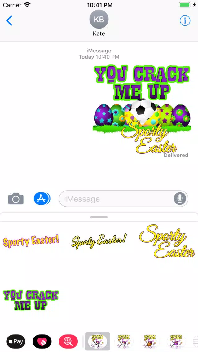 Easter Soccer Stickers Screenshots