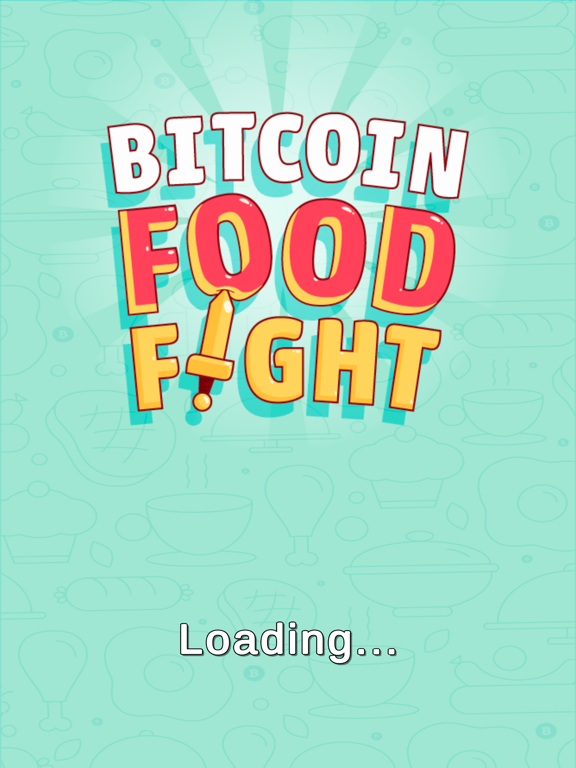Tangkapan skrin Bitcoin Food Fight iPad 