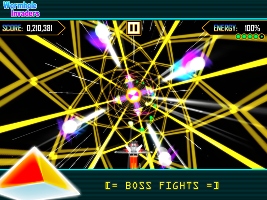 ภาพหน้าจอของ Wormhole Invaders :Shoot'em up iPad 
