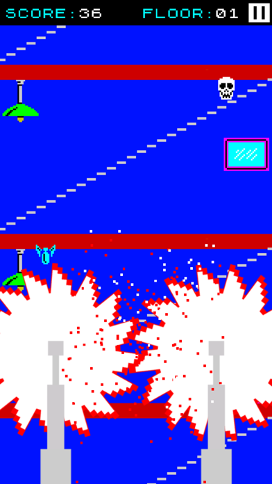 Zrzuty ekranu ZX Stairway Rush - Z80 classic