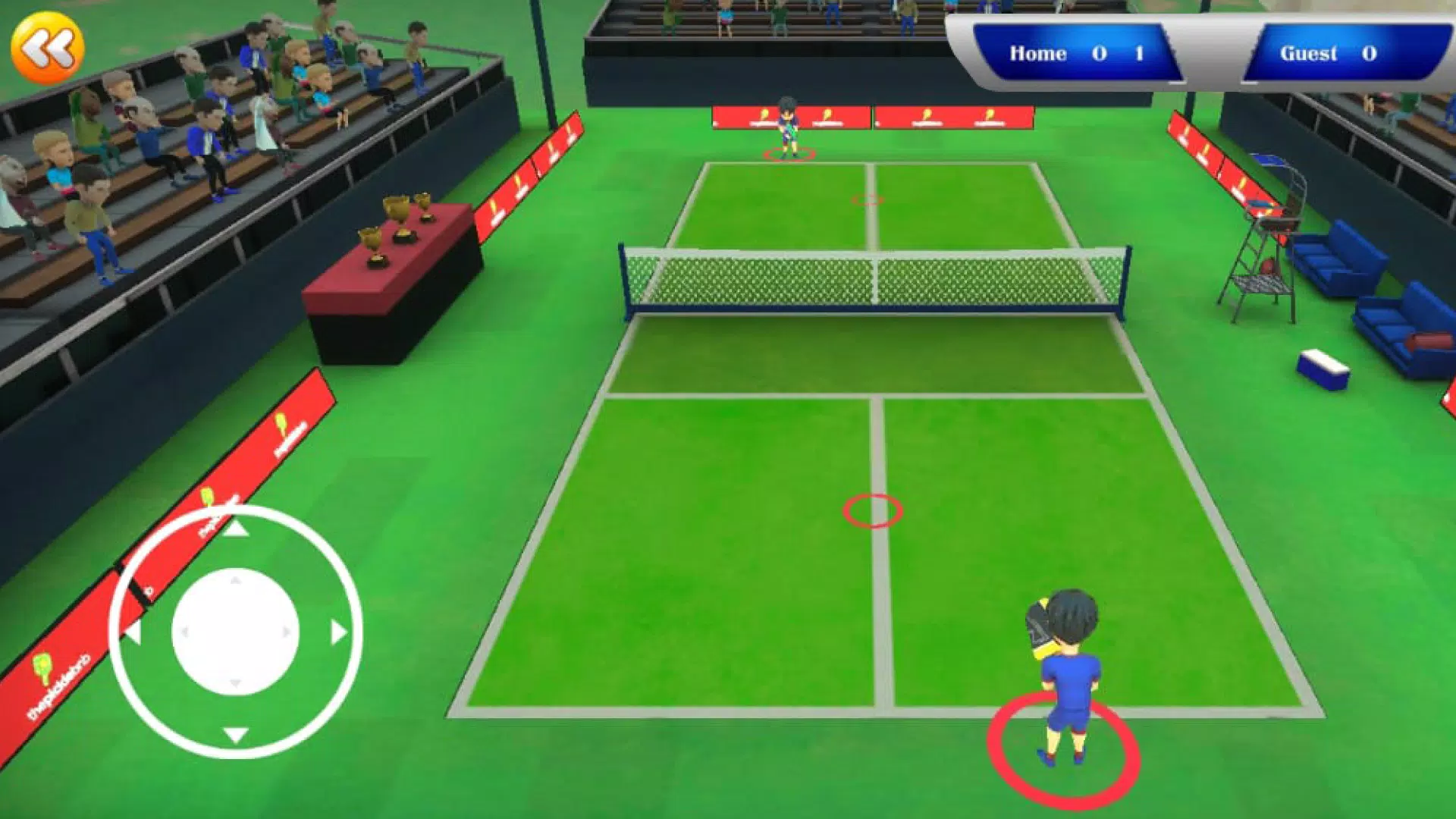 Pickleball Game Screenshots