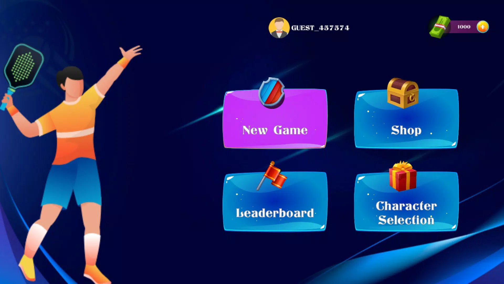 Pickleball Game Screenshots