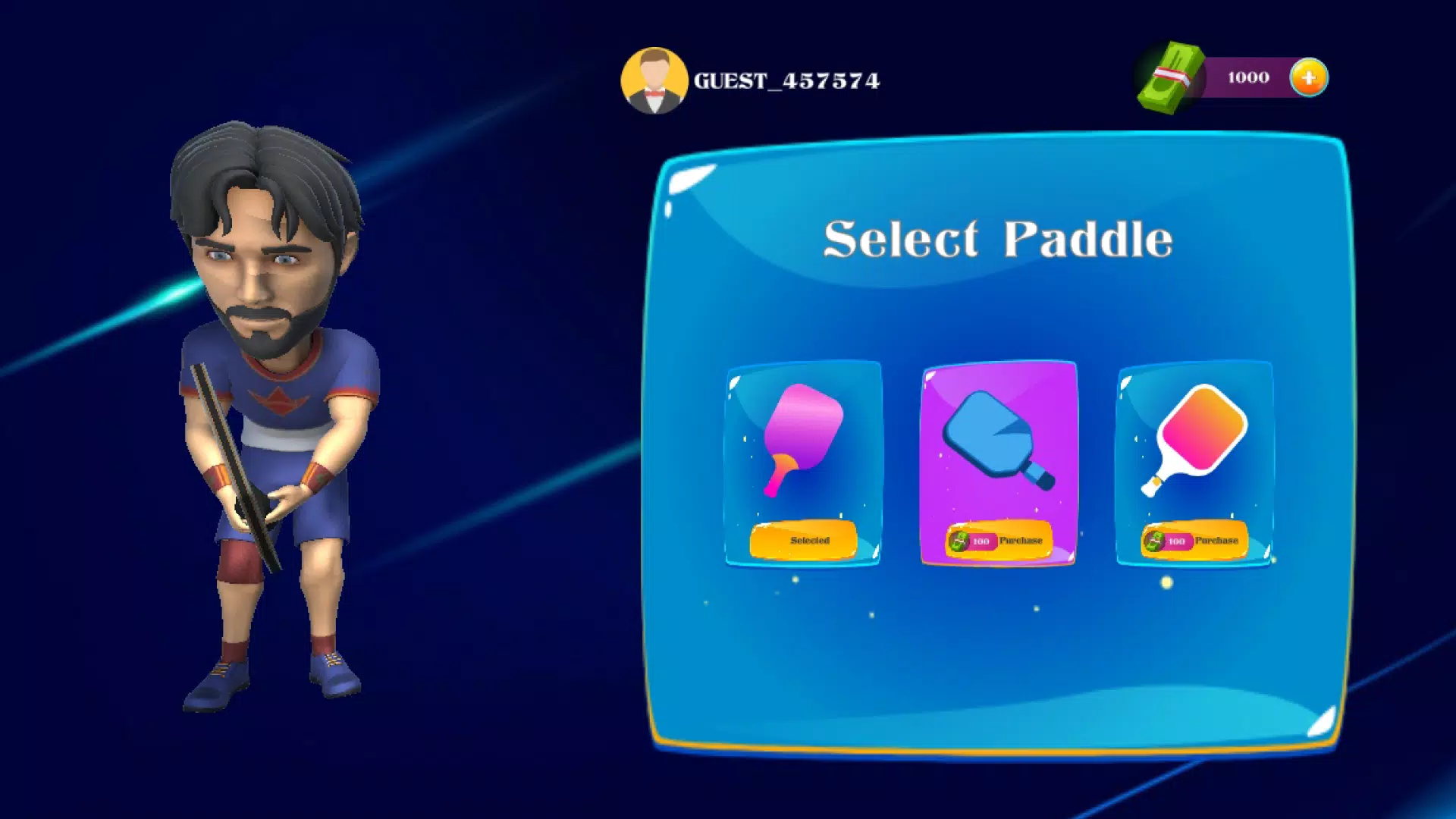 Pickleball Game Screenshots