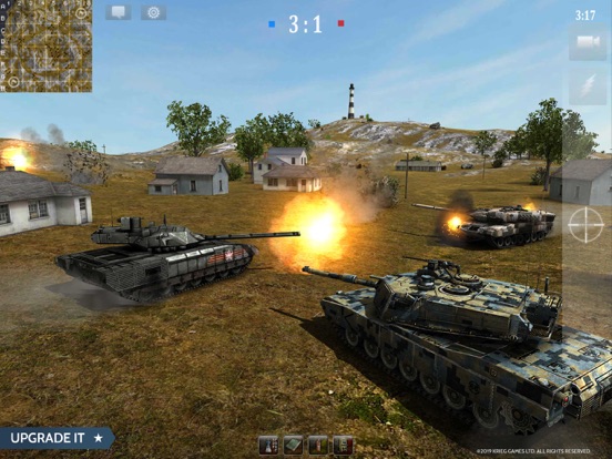 Armored Aces - Tank War Online iPad  Screenshots