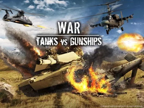Capturas de tela do WAR ONLINE: Tanks vs Gunships iPad 