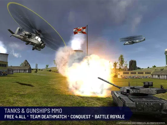 Capturas de tela do WAR ONLINE: Tanks vs Gunships iPad 