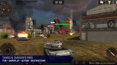 Capturas de tela do WAR ONLINE: Tanks vs Gunships