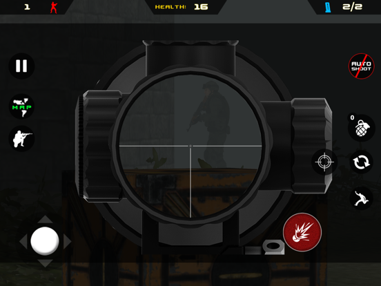 Captures d'écran de Sniper Ghost Commando iPad 