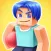 Blocky Run Adventurer